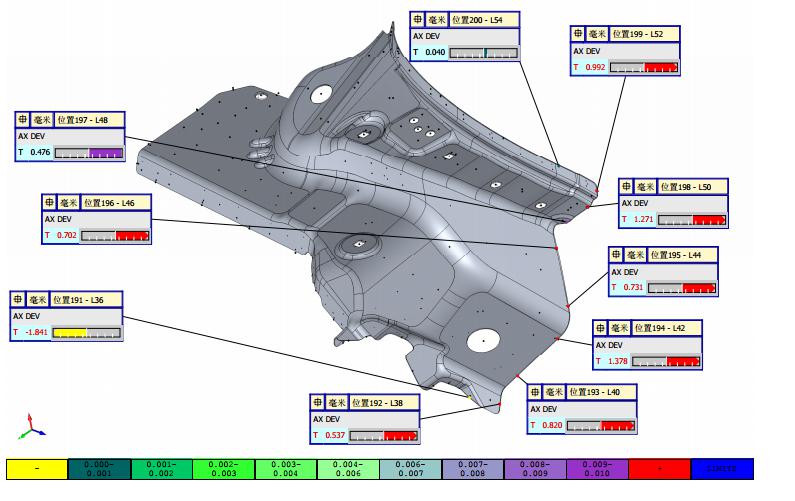 三坐標(biāo)測(cè)量機(jī)如何對(duì)汽車沖壓件進(jìn)行矢量檢測(cè)(圖2) 三坐標(biāo)測(cè)量機(jī)如何對(duì)汽車沖壓件進(jìn)行矢量檢測(cè)(圖2)