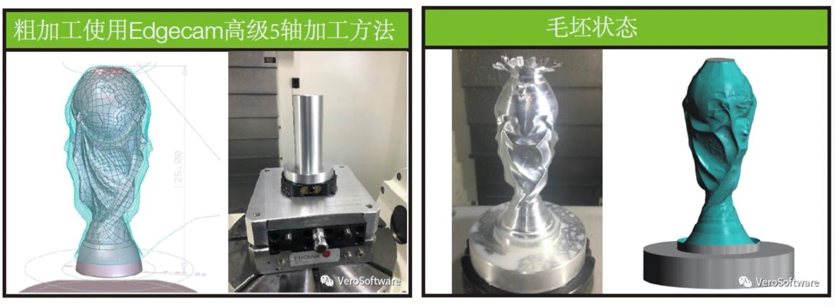 Edgecam采用5軸加工大力神杯(圖2) Edgecam采用5軸加工大力神杯(圖2)