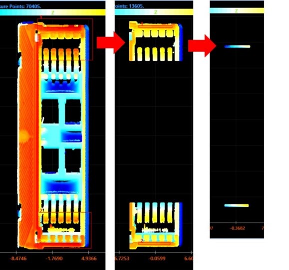 影像測(cè)量?jī)x如何快速完成剃須刀高度測(cè)量(圖3) 影像測(cè)量?jī)x如何快速完成剃須刀高度測(cè)量(圖3)