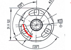 如何測(cè)量汽車剎車零部件異形槽中的三維曲線輪廓？