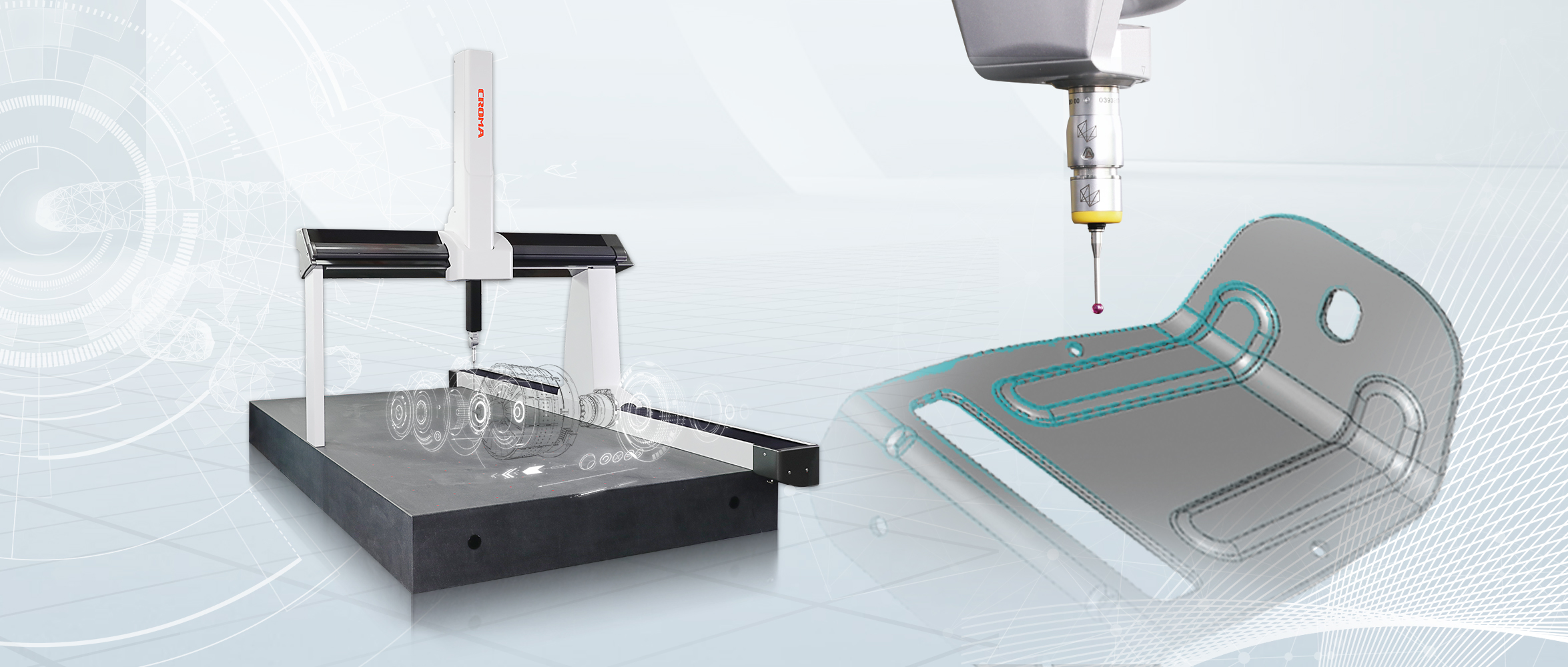 思瑞三坐標如何實現(xiàn)汽車沖壓件圓槽位置度測量？