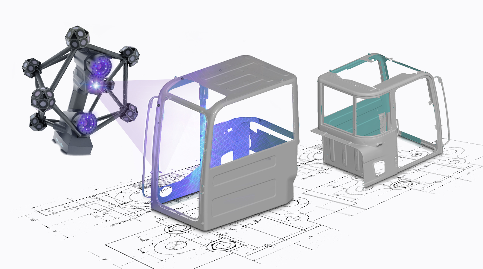 三維掃描技術(shù)在工程機械行業(yè)的應用