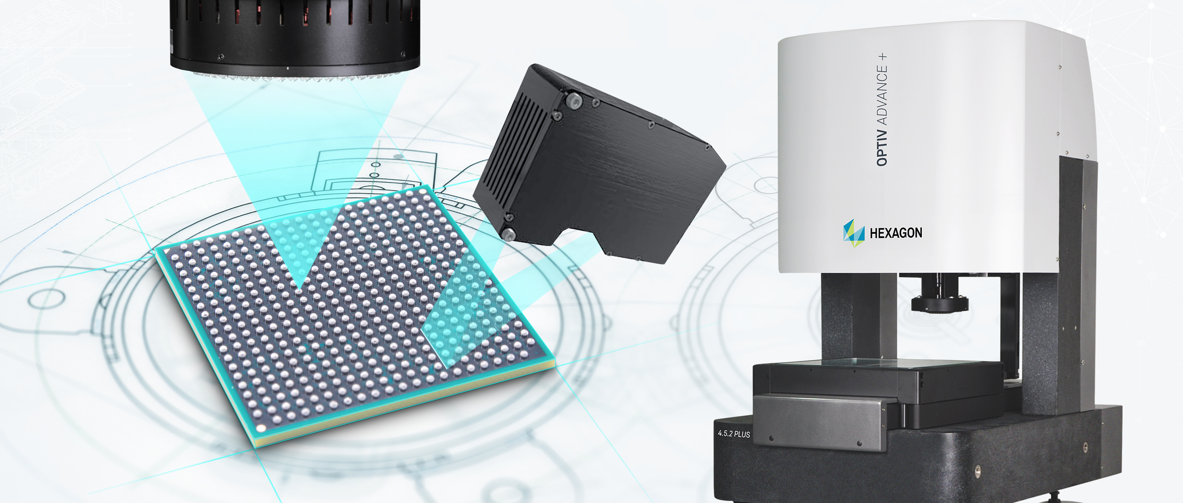 半導(dǎo)體行業(yè)案例 | 多傳感器技術(shù)集成，實(shí)現(xiàn)BGA錫球多特征快速測量