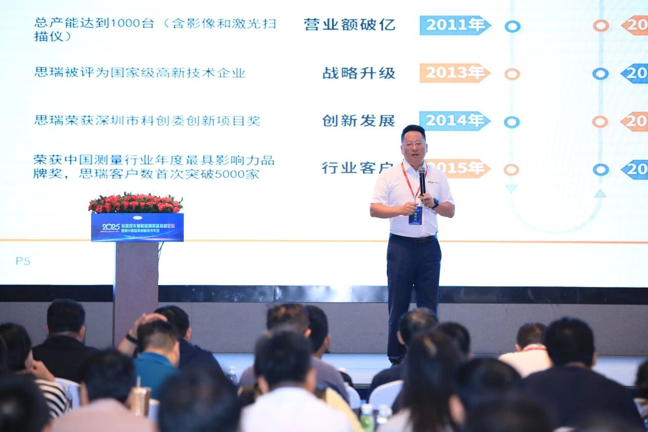 數(shù)字測(cè)量技術(shù)助力智能制造！思瑞測(cè)量受邀參加全國(guó)汽車(chē)智能檢測(cè)裝備高峰論壇暨第12屆檢具創(chuàng)新技術(shù)年會(huì)